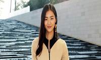 Liu Wen en el front row de Louis Vuitton