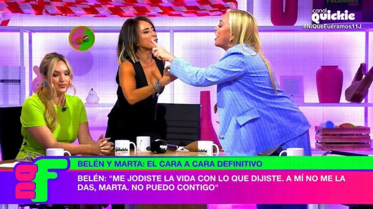 'Ni Que Fuéramos Shhh': Belén Esteban, Marta Riesco y Kiko Matamoros estallan en el nuevo 'Sálvame'