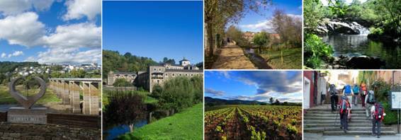 El Camino de Santiago francés de Galicia pueblo por pueblo